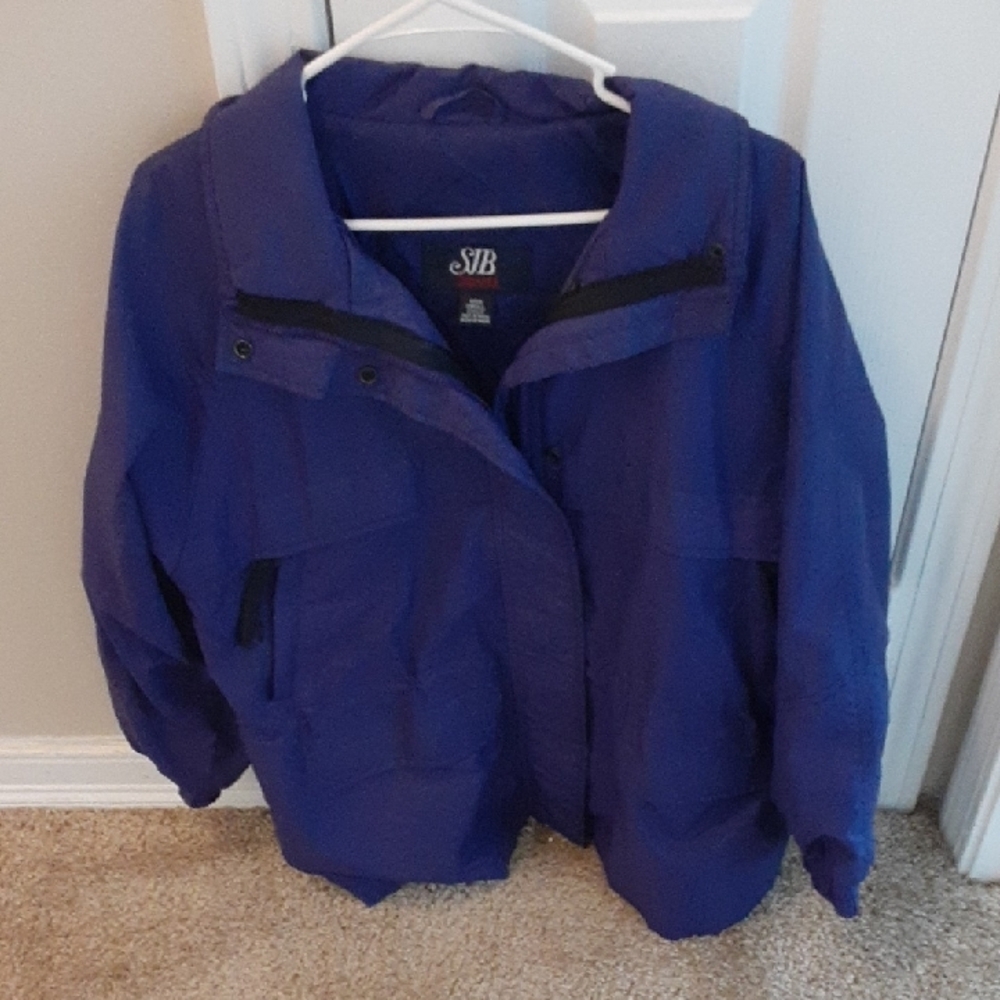 SJB Royal Blue Hooded Jacket